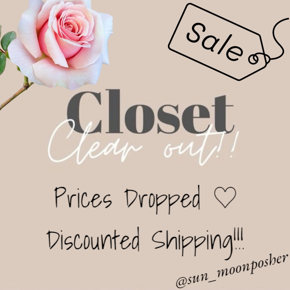 SALE TODAY!! Closet Clear Out!!!
